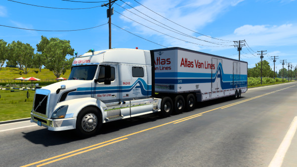 Atlas Van Lines Skin for Vnl 730